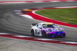 #24 Porsche 718 Cayman GT4 RS Clubsport of Ashley Freiberg and Loni Unser, Kellymoss, GT4 America, Silver, SRO America, Circuit of The Americas, Austin, TX, Apr 24 - 26, 2026
 | Fred Hardy | www.echoandorigin.studio &copy;2026