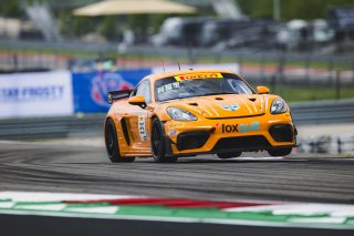 #25 Porsche 718 Cayman GT4 RS Clubsport of Damir Hot and Ryan Yardley, ACI Motorsports, GT4 America, Pro-Am, SRO America, Circuit of The Americas, Austin, TX, Apr 24 - 26, 2026
 | Fred Hardy | www.echoandorigin.studio &copy;2026