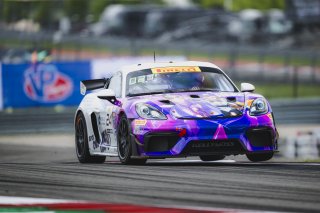 #24 Porsche 718 Cayman GT4 RS Clubsport of Ashley Freiberg and Loni Unser, Kellymoss, GT4 America, Silver, SRO America, Circuit of The Americas, Austin, TX, Apr 24 - 26, 2026
 | Fred Hardy | www.echoandorigin.studio &copy;2026