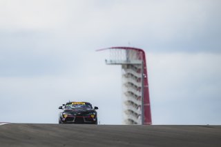 #03 Toyota Gazoo Racing GR Supra GT4 EVO2 of Karl Forman and Ryan Eversley, Precision Racing LA, GT4 America, Pro-Am, SRO America, Circuit of The Americas, Austin, TX, Apr 24 - 26, 2026
 | Fred Hardy | www.echoandorigin.studio &copy;2026