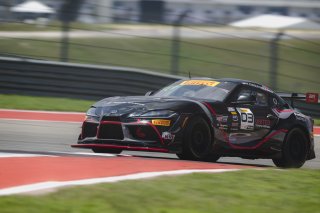 #03 Toyota Gazoo Racing GR Supra GT4 EVO2 of Karl Forman and Ryan Eversley, Precision Racing LA, GT4 America, Pro-Am, SRO America, Circuit of The Americas, Austin, TX, Apr 24 - 26, 2026
 | Fred Hardy | www.echoandorigin.studio &copy;2026