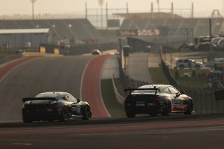 #36 BMW M4 GT4 (G82) EVO of James Clay and James Walker Jr., BimmerWorld, GT4 America, Am, SRO America, Circuit of The Americas, Austin, TX, Apr 24 - 26, 2026, #10 Porsche 718 Cayman GT4 RS Clubsport of Ross Poole and Muzaffar Gafurov, ACI Motorsports
 | Andrew Miterko Photography LLC &copy;2026
