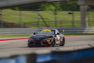 #03 Toyota Gazoo Racing GR Supra GT4 EVO2 of Karl Forman and Ryan Eversley, Precision Racing LA, GT4 America, Pro-Am, SRO America, Circuit of The Americas, Austin, TX, Apr 24 - 26, 2026
 | Fred Hardy | www.echoandorigin.studio &copy;2026