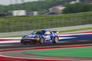 #52 Porsche 718 Cayman GT4 RS Clubsport of Tom Kopczynski and Eric Filgueiras, Kellymoss, GT4 America, Pro-Am, SRO America, Circuit of The Americas, Austin, TX, Apr 24 - 26, 2026
 | Fred Hardy | www.echoandorigin.studio &copy;2026