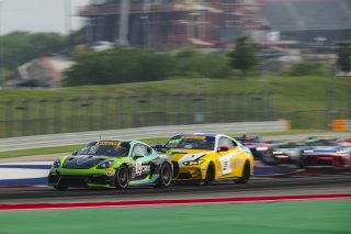 #10 Porsche 718 Cayman GT4 RS Clubsport of Ross Poole and Muzaffar Gafurov, ACI Motorsports, GT4 America, Am, SRO America, Circuit of The Americas, Austin, TX, Apr 24 - 26, 2026
 | Fred Hardy | www.echoandorigin.studio &copy;2026