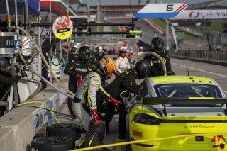 #47 Porsche 718 Cayman GT4 RS Clubsport of Matt Travis and Matheus Leist, NOLASPORT, GT4 America, Pro-Am, SRO America, Circuit of The Americas, Austin, TX, Apr 24 - 26, 2026
 | Fred Hardy | www.echoandorigin.studio &copy;2026