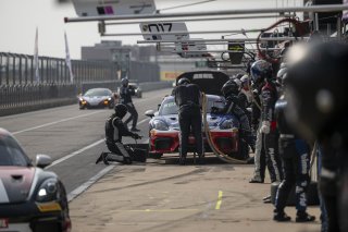 #52 Porsche 718 Cayman GT4 RS Clubsport of Tom Kopczynski and Eric Filgueiras, Kellymoss, GT4 America, Pro-Am, SRO America, Circuit of The Americas, Austin, TX, Apr 24 - 26, 2026
 | Fred Hardy | www.echoandorigin.studio &copy;2026