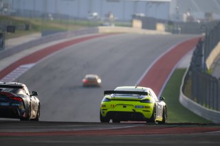 #73 Porsche 718 Cayman GT4 RS Clubsport of Jack Parriott and Erika Hoffmann, Kellymoss, GT4 America, Silver, SRO America, Circuit of The Americas, Austin, TX, Apr 24 - 26, 2026
 | Fred Hardy | www.echoandorigin.studio &copy;2026
