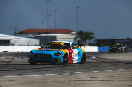 #37 Mercedes-AMG GT4 of Ed Killeen and Laura Hayes, Dome Motorsport, GT4 America, Am, SRO America, Sebring International Raceway, Sebring, FL, May 7 - 10, 2026
 | Fred Hardy | www.echoandorigin.studio &copy;2026