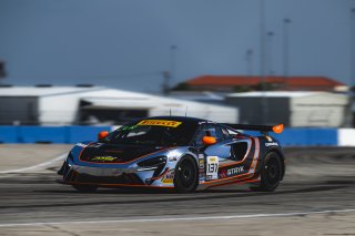 #131 McLaren Artura GT4 of Austin Jurs and Joseph Maley, Advance Motorsports, GT4 America, Silver, SRO America, Sebring International Raceway, Sebring, FL, May 7 - 10, 2026
 | Fred Hardy | www.echoandorigin.studio &copy;2026
