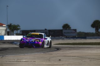 #24 Porsche 718 Cayman GT4 RS Clubsport of Ashley Freiberg and Loni Unser, Kellymoss, GT4 America, Silver, SRO America, Sebring International Raceway, Sebring, FL, May 7 - 10, 2026
 | Fred Hardy | www.echoandorigin.studio &copy;2026