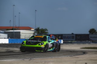 #10 Porsche 718 Cayman GT4 RS Clubsport of Ross Poole and Muzaffar Gafurov, ACI Motorsports, GT4 America, Am, SRO America, Sebring International Raceway, Sebring, FL, May 7 - 10, 2026
 | Fred Hardy | www.echoandorigin.studio &copy;2026