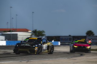 #73 Porsche 718 Cayman GT4 RS Clubsport of Jack Parriott and Erika Hoffmann, Kellymoss, GT4 America, Silver, SRO America, Sebring International Raceway, Sebring, FL, May 7 - 10, 2026
 | Fred Hardy | www.echoandorigin.studio &copy;2026