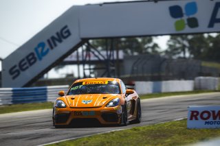 #25 Porsche 718 Cayman GT4 RS Clubsport of Damir Hot and Ryan Yardley, ACI Motorsports, GT4 America, Pro-Am, SRO America, Sebring International Raceway, Sebring, FL, May 7 - 10, 2026
 | Fred Hardy | www.echoandorigin.studio &copy;2026