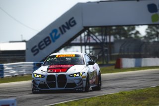 #38 BMW M4 GT4 (G82) EVO of Michael Petramalo and Tyler McQuarrie, BimmerWorld, GT4 America, Pro-Am, SRO America, Sebring International Raceway, Sebring, FL, May 7 - 10, 2026
 | Fred Hardy | www.echoandorigin.studio &copy;2026
