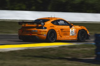 #25 Porsche 718 Cayman GT4 RS Clubsport of Damir Hot and Ryan Yardley, ACI Motorsports, GT4 America, Pro-Am, SRO America, Sebring International Raceway, Sebring, FL, May 7 - 10, 2026
 | Fred Hardy | www.echoandorigin.studio &copy;2026