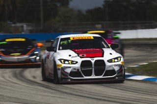 #38 BMW M4 GT4 (G82) EVO of Michael Petramalo and Tyler McQuarrie, BimmerWorld, GT4 America, Pro-Am, SRO America, Sebring International Raceway, Sebring, FL, May 7 - 10, 2026
 | Fred Hardy | www.echoandorigin.studio &copy;2026