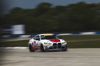 #38 BMW M4 GT4 (G82) EVO of Michael Petramalo and Tyler McQuarrie, BimmerWorld, GT4 America, Pro-Am, SRO America, Sebring International Raceway, Sebring, FL, May 7 - 10, 2026
 | Fred Hardy | www.echoandorigin.studio &copy;2026
