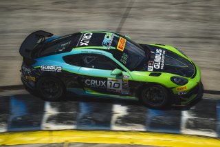 #10 Porsche 718 Cayman GT4 RS Clubsport of Ross Poole and Muzaffar Gafurov, ACI Motorsports, GT4 America, Am, SRO America, Sebring International Raceway, Sebring, FL, May 7 - 10, 2026
 | Fred Hardy | www.echoandorigin.studio &copy;2026