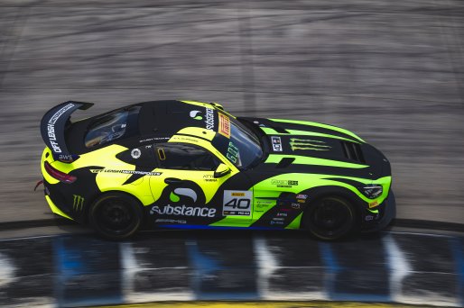 #40 Mercedes-AMG GT4 of Kevin Clifford and Harry Gottsacker, Off Leash Motorsports, GT4 America, Pro-Am, SRO America, Sebring International Raceway, Sebring, FL, May 7 - 10, 2026
 | Fred Hardy | www.echoandorigin.studio &copy;2026