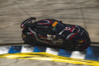 #03 Toyota Gazoo Racing GR Supra GT4 EVO2 of Karl Forman and Ryan Eversley, Precision Racing LA, GT4 America, Pro-Am, SRO America, Sebring International Raceway, Sebring, FL, May 7 - 10, 2026
 | Fred Hardy | www.echoandorigin.studio &copy;2026