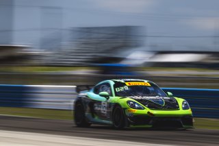 #10 Porsche 718 Cayman GT4 RS Clubsport of Ross Poole and Muzaffar Gafurov, ACI Motorsports, GT4 America, Am, SRO America, Sebring International Raceway, Sebring, FL, May 7 - 10, 2026
 | Fred Hardy | www.echoandorigin.studio &copy;2026