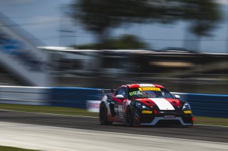 #028 Porsche 718 Cayman GT4 RS Clubsport of Luca Mars and Spencer Pumpelly, RS1, GT4 America, Silver, SRO America, Sebring International Raceway, Sebring, FL, May 7 - 10, 2026
 | Fred Hardy | www.echoandorigin.studio &copy;2026