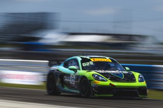 #10 Porsche 718 Cayman GT4 RS Clubsport of Ross Poole and Muzaffar Gafurov, ACI Motorsports, GT4 America, Am, SRO America, Sebring International Raceway, Sebring, FL, May 7 - 10, 2026
 | Fred Hardy | www.echoandorigin.studio &copy;2026