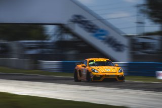 #25 Porsche 718 Cayman GT4 RS Clubsport of Damir Hot and Ryan Yardley, ACI Motorsports, GT4 America, Pro-Am, SRO America, Sebring International Raceway, Sebring, FL, May 7 - 10, 2026
 | Fred Hardy | www.echoandorigin.studio &copy;2026