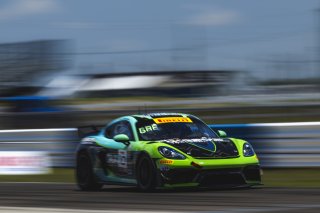 #10 Porsche 718 Cayman GT4 RS Clubsport of Ross Poole and Muzaffar Gafurov, ACI Motorsports, GT4 America, Am, SRO America, Sebring International Raceway, Sebring, FL, May 7 - 10, 2026
 | Fred Hardy | www.echoandorigin.studio &copy;2026