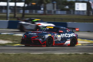 #68 Toyota Gazoo Racing GR Supra GT4 EVO2 of Tyler Gonzalez and Westin Workman, RAFA Racing Team, GT4 America, Silver, SRO America, Sebring International Raceway, Sebring, FL, May 7 - 10, 2026
 | Fred Hardy | www.echoandorigin.studio &copy;2026