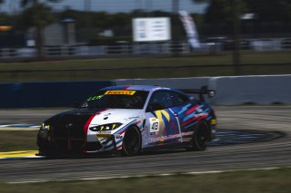 #413 BMW M4 GT4 (G82) of Zach Lumsden and Kris Wilson, Flying Lizard Motorsports, GT4 America, Am, SRO America, Sebring International Raceway, Sebring, FL, May 7 - 10, 2026
 | Fred Hardy | www.echoandorigin.studio &copy;2026