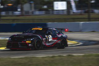 #03 Toyota Gazoo Racing GR Supra GT4 EVO2 of Karl Forman and Ryan Eversley, Precision Racing LA, GT4 America, Pro-Am, SRO America, Sebring International Raceway, Sebring, FL, May 7 - 10, 2026
 | Fred Hardy | www.echoandorigin.studio &copy;2026