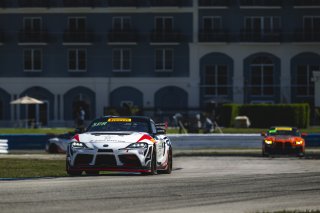 #812 Toyota Gazoo Racing GR Supra GT4 EVO2 of Chris Spada and Werner Neugebauer, RAFA Racing Team, GT4 America, Pro-Am, SRO America, Sebring International Raceway, Sebring, FL, May 7 - 10, 2026
 | Fred Hardy | www.echoandorigin.studio &copy;2026