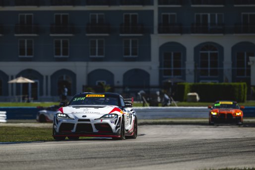 #812 Toyota Gazoo Racing GR Supra GT4 EVO2 of Chris Spada and Werner Neugebauer, RAFA Racing Team, GT4 America, Pro-Am, SRO America, Sebring International Raceway, Sebring, FL, May 7 - 10, 2026
 | Fred Hardy | www.echoandorigin.studio &copy;2026