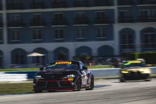 #03 Toyota Gazoo Racing GR Supra GT4 EVO2 of Karl Forman and Ryan Eversley, Precision Racing LA, GT4 America, Pro-Am, SRO America, Sebring International Raceway, Sebring, FL, May 7 - 10, 2026
 | Fred Hardy | www.echoandorigin.studio &copy;2026