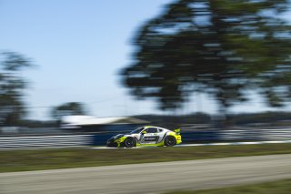 #47 Porsche 718 Cayman GT4 RS Clubsport of Matt Travis and Matheus Leist, NOLASPORT, GT4 America, Pro-Am, SRO America, Sebring International Raceway, Sebring, FL, May 7 - 10, 2026
 | Fred Hardy | www.echoandorigin.studio &copy;2026