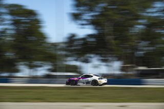 #24 Porsche 718 Cayman GT4 RS Clubsport of Ashley Freiberg and Loni Unser, Kellymoss, GT4 America, Silver, SRO America, Sebring International Raceway, Sebring, FL, May 7 - 10, 2026
 | Fred Hardy | www.echoandorigin.studio &copy;2026