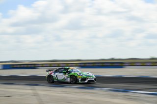 #7 Porsche 718 Cayman GT4 RS Clubsport of Yves Baltas and Jimmy Llibre, ACI Motorsports, GT4 America, Silver, SRO America, Sebring International Raceway, Sebring, FL, May 7 - 10, 2026
 | Fred Hardy | www.echoandorigin.studio &copy;2026