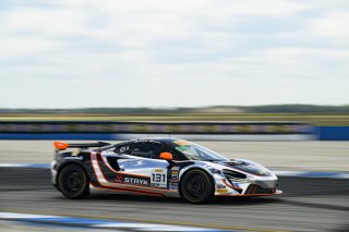 #131 McLaren Artura GT4 of Austin Jurs and Joseph Maley, Advance Motorsports, GT4 America, Silver, SRO America, Sebring International Raceway, Sebring, FL, May 7 - 10, 2026
 | Fred Hardy | www.echoandorigin.studio &copy;2026