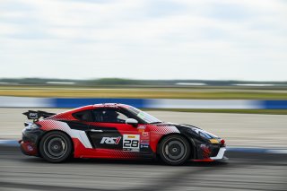 #028 Porsche 718 Cayman GT4 RS Clubsport of Luca Mars and Spencer Pumpelly, RS1, GT4 America, Silver, SRO America, Sebring International Raceway, Sebring, FL, May 7 - 10, 2026
 | Fred Hardy | www.echoandorigin.studio &copy;2026