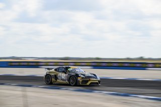 #73 Porsche 718 Cayman GT4 RS Clubsport of Jack Parriott and Erika Hoffmann, Kellymoss, GT4 America, Silver, SRO America, Sebring International Raceway, Sebring, FL, May 7 - 10, 2026
 | Fred Hardy | www.echoandorigin.studio &copy;2026