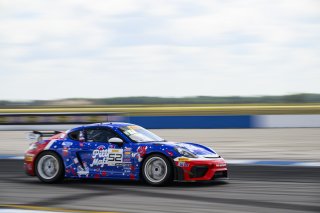 #52 Porsche 718 Cayman GT4 RS Clubsport of Tom Kopczynski and Eric Filgueiras, Kellymoss, GT4 America, Pro-Am, SRO America, Sebring International Raceway, Sebring, FL, May 7 - 10, 2026
 | Fred Hardy | www.echoandorigin.studio &copy;2026