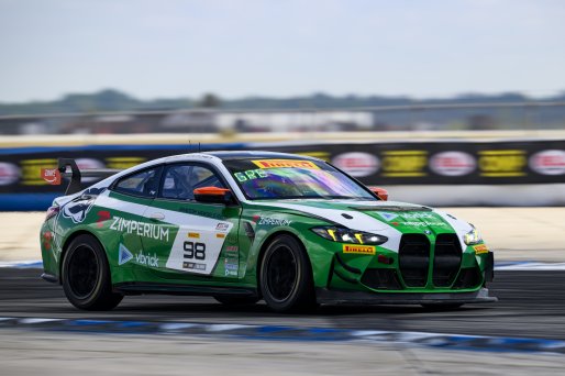 #98 BMW M4 GT4 (G82) EVO of Josh Green and Bruno Colombo, Random Vandals Racing, GT4 America, Silver, SRO America, Sebring International Raceway, Sebring, FL, May 7 - 10, 2026
 | Fred Hardy | www.echoandorigin.studio &copy;2026