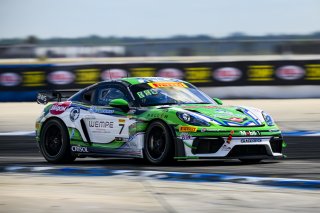 #7 Porsche 718 Cayman GT4 RS Clubsport of Yves Baltas and Jimmy Llibre, ACI Motorsports, GT4 America, Silver, SRO America, Sebring International Raceway, Sebring, FL, May 7 - 10, 2026
 | Fred Hardy | www.echoandorigin.studio &copy;2026