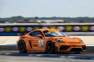 #25 Porsche 718 Cayman GT4 RS Clubsport of Damir Hot and Ryan Yardley, ACI Motorsports, GT4 America, Pro-Am, SRO America, Sebring International Raceway, Sebring, FL, May 7 - 10, 2026
 | Fred Hardy | www.echoandorigin.studio &copy;2026