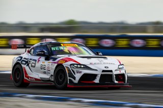 #812 Toyota Gazoo Racing GR Supra GT4 EVO2 of Chris Spada and Werner Neugebauer, RAFA Racing Team, GT4 America, Pro-Am, SRO America, Sebring International Raceway, Sebring, FL, May 7 - 10, 2026
 | Fred Hardy | www.echoandorigin.studio &copy;2026