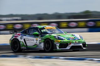 #7 Porsche 718 Cayman GT4 RS Clubsport of Yves Baltas and Jimmy Llibre, ACI Motorsports, GT4 America, Silver, SRO America, Sebring International Raceway, Sebring, FL, May 7 - 10, 2026
 | Fred Hardy | www.echoandorigin.studio &copy;2026