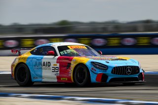#39 Mercedes-AMG GT4 of Allen Patten and Marc Miller, Dome Motorsport, GT4 America, Pro-Am, SRO America, Sebring International Raceway, Sebring, FL, May 7 - 10, 2026
 | Fred Hardy | www.echoandorigin.studio &copy;2026