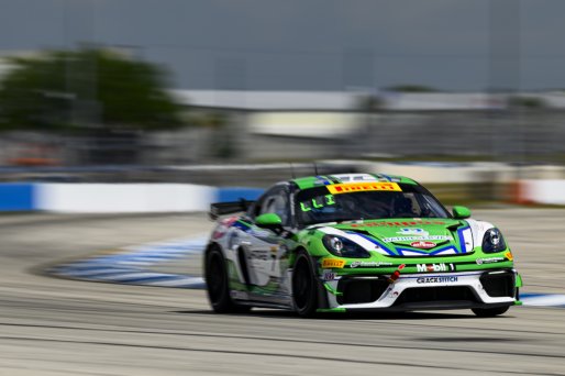 #7 Porsche 718 Cayman GT4 RS Clubsport of Yves Baltas and Jimmy Llibre, ACI Motorsports, GT4 America, Silver, SRO America, Sebring International Raceway, Sebring, FL, May 7 - 10, 2026
 | Fred Hardy | www.echoandorigin.studio &copy;2026